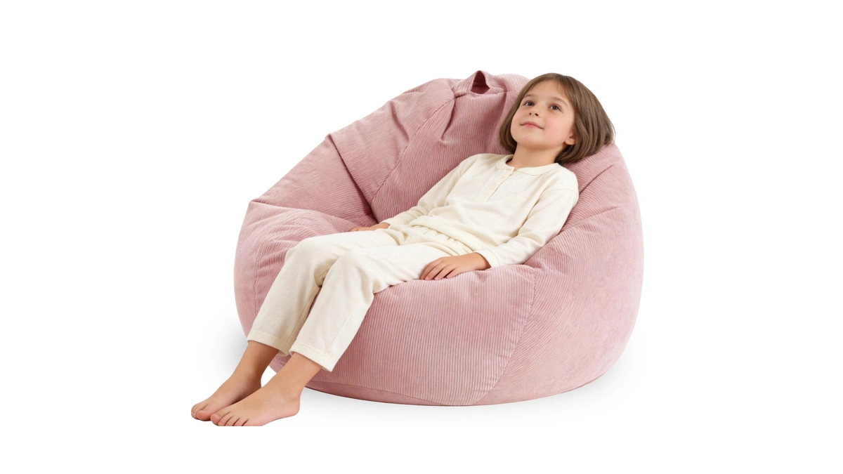 Enbaohui 3ft Memory Foam Bean Bag Chairs For Teens Or