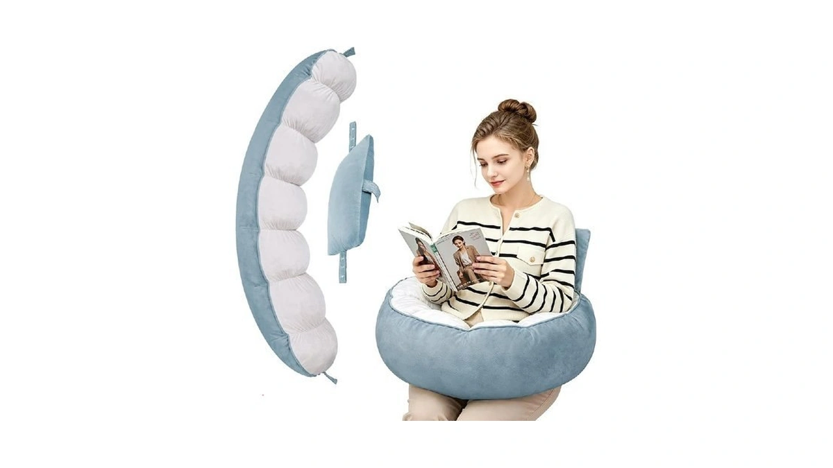 Babepets Lap Reading Pillow For Adults Gaming Crochet Side Sleep