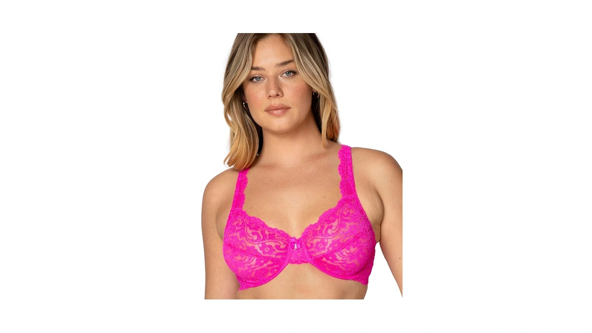 Smart & Sexy Womens Signature Lace Unlined Underwire Bra, Medium