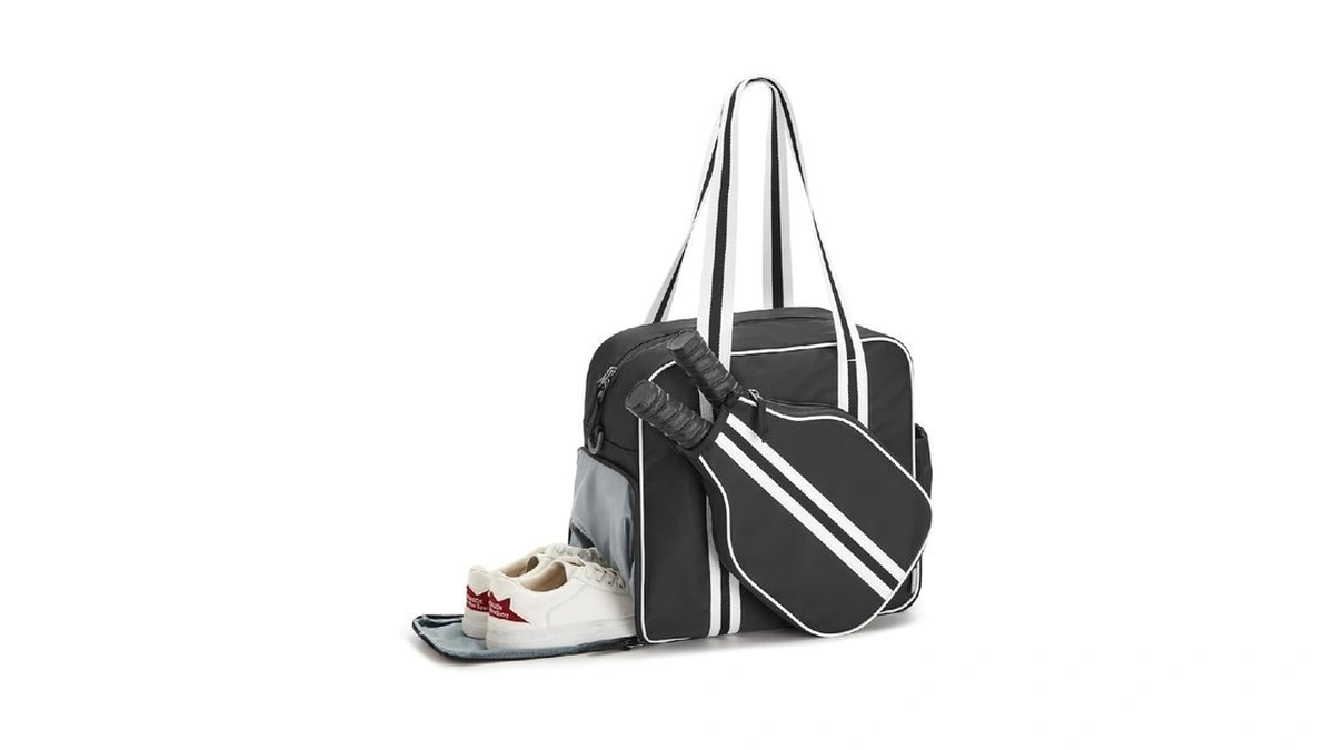 G4free Pickleball Bag, Pickleball Tote Bag With Shoe Compartment For