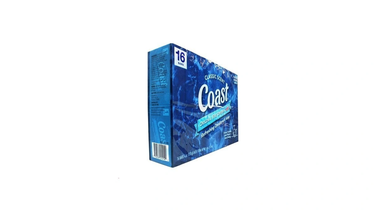 Coast Refreshing Deodorant Soap - Bar Soap With Thick Rich