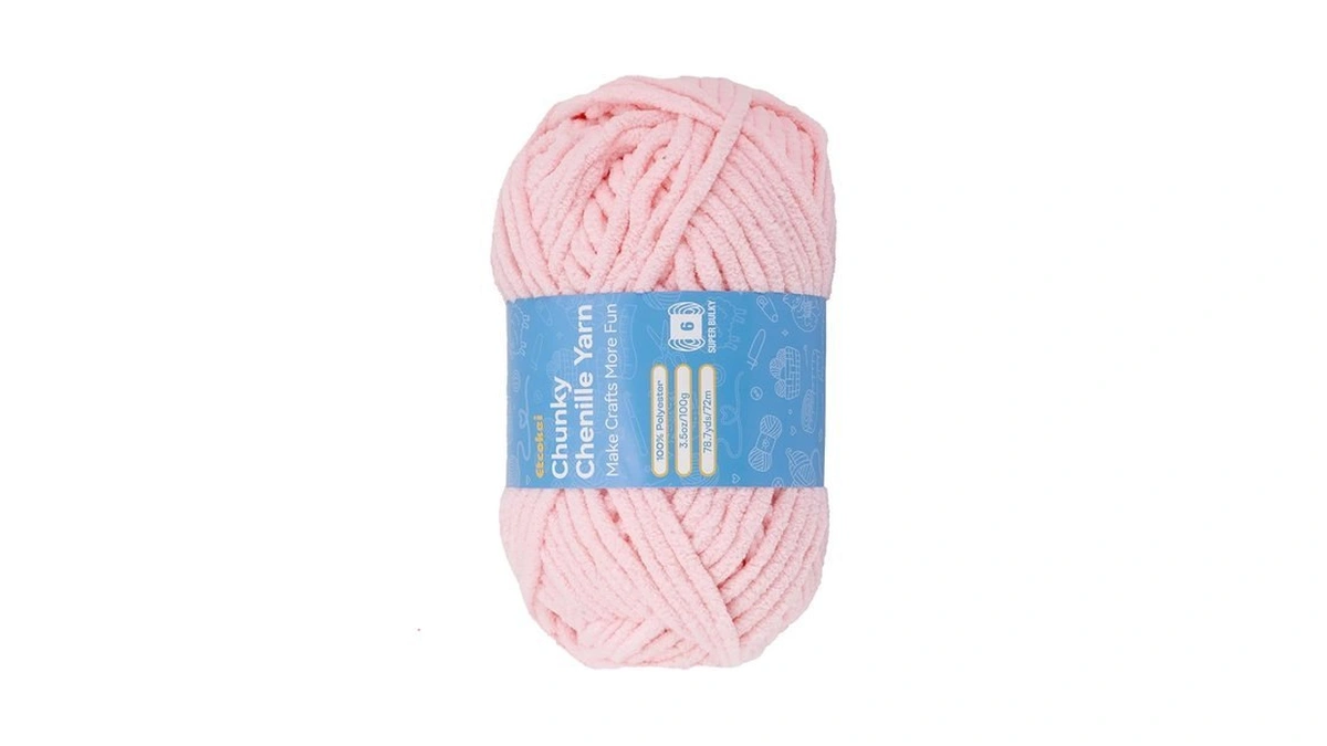 Chenille Yarn #6, Super Bulky Blanket Yarn For Crocheting &