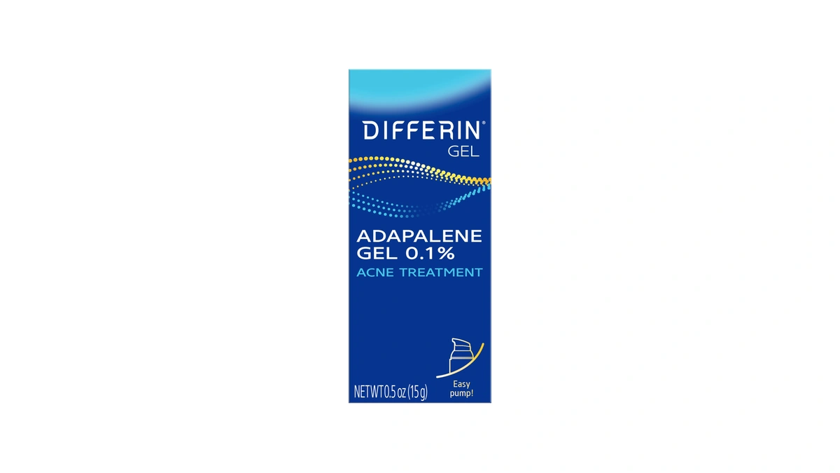 Differin Acne Treatment Gel, 30 Day Supply, Retinoid Treatment For