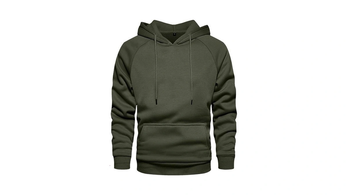 Lbl Men's Solid Pullover Hoodies Sports Soft Blend Fleece Hooded