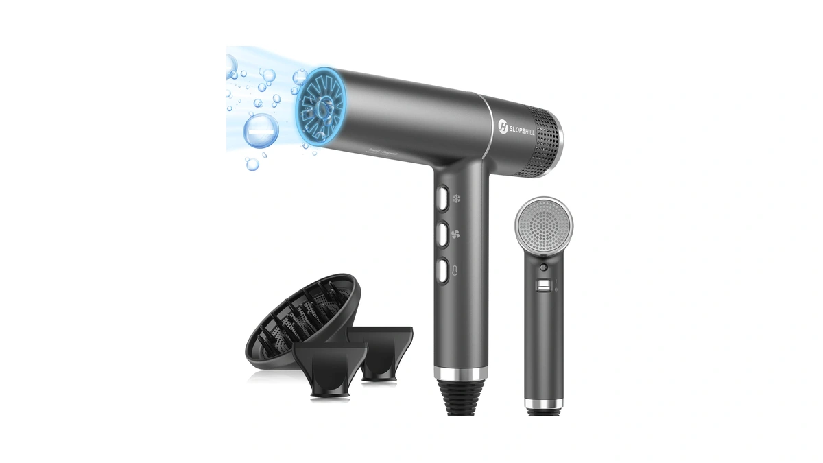 Slopehill Hair Dryer With Unique Brushless Motor | Intelligent Fault