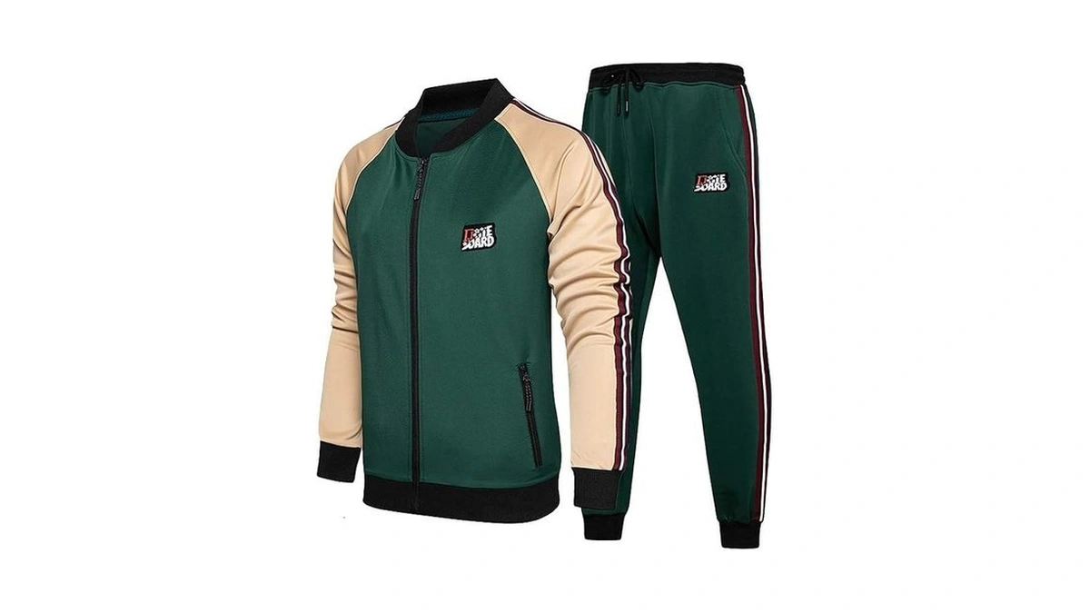 Litteking Men's Tracksuits 2 Piece Outfit Casual Long Sleeve Sweat