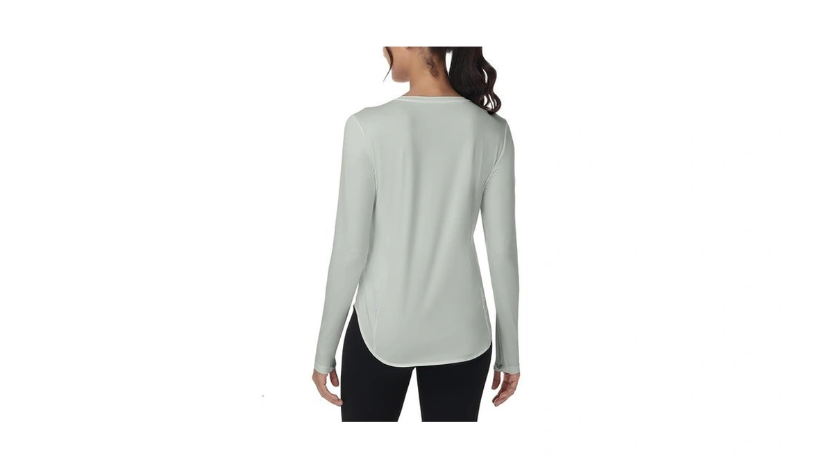 Moheen Women's Workout Tops Long Sleeve Running Athletic Gym Hiking