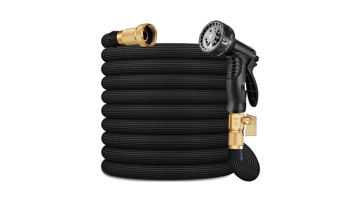 Flexible Garden Hose 75 Ft, Ultra Lightweight Water Hoses 75ft