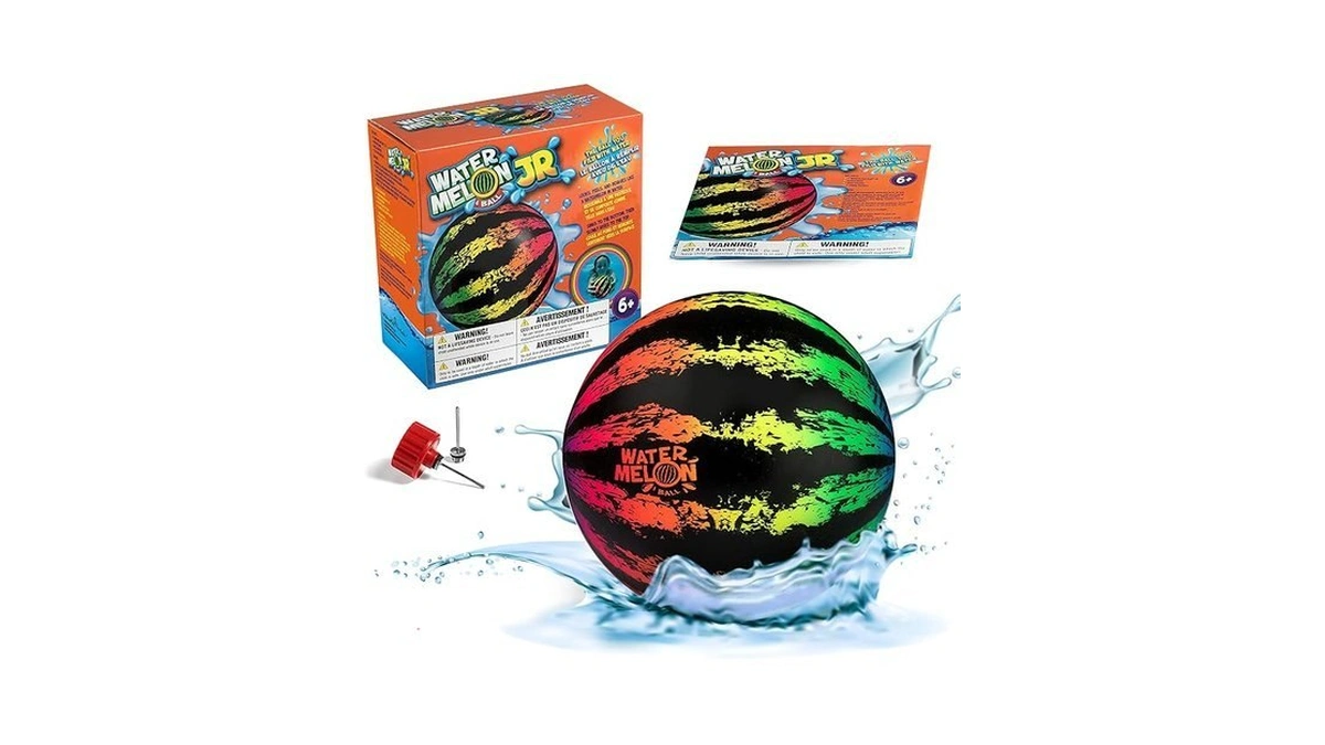 Watermelon Ball Jr Durable Fillable Pool Toy For Underwater Games