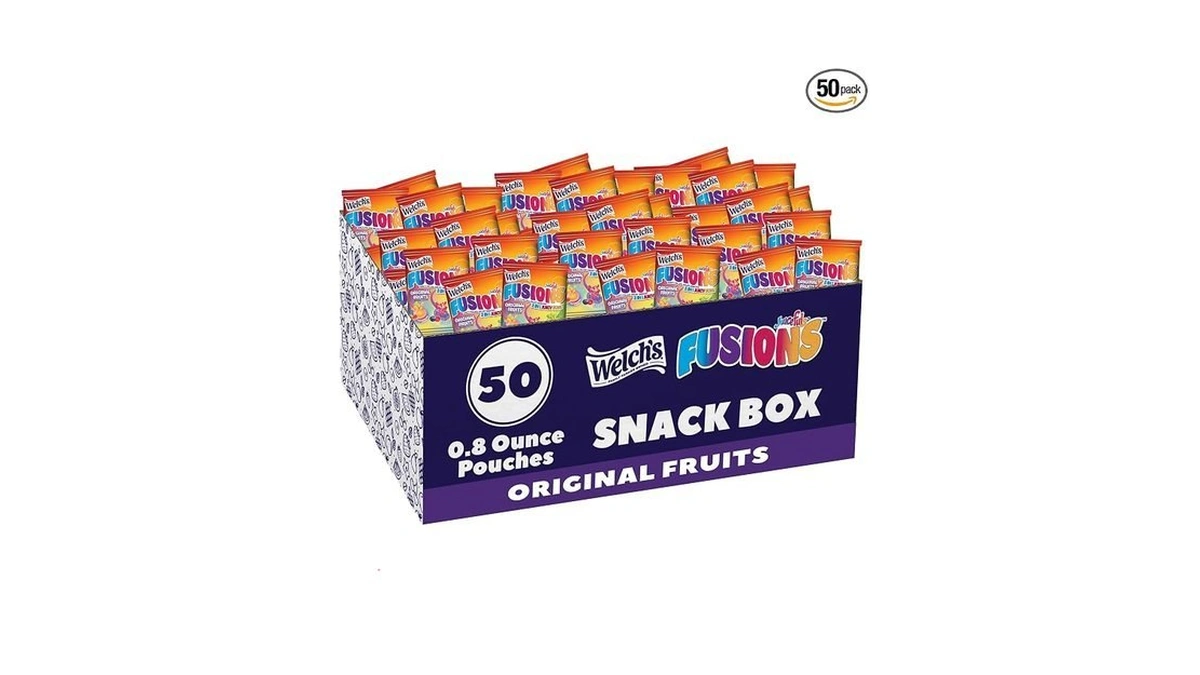 Welch's Fruit Snacks, Juicefuls Fusions, Assorted Fruit Flavor, Bulk Pack,