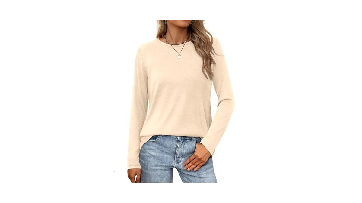 Sale For Ieerduo Long Sleeve Casual Tops