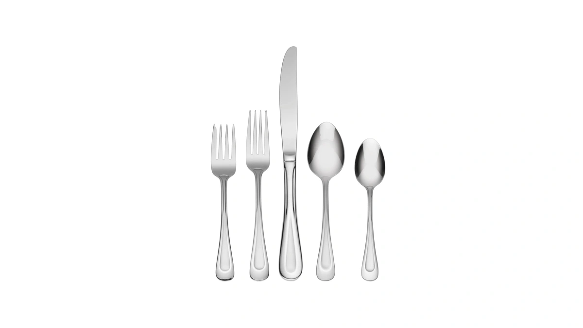 Oneida Silverware Set, Satin Sand Dune 20-piece Everyday Flatware Set,