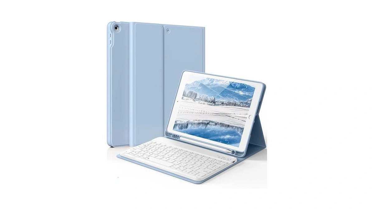 Szpsgc For Ipad 9th 8th 7th Generation Case With Keyboard
