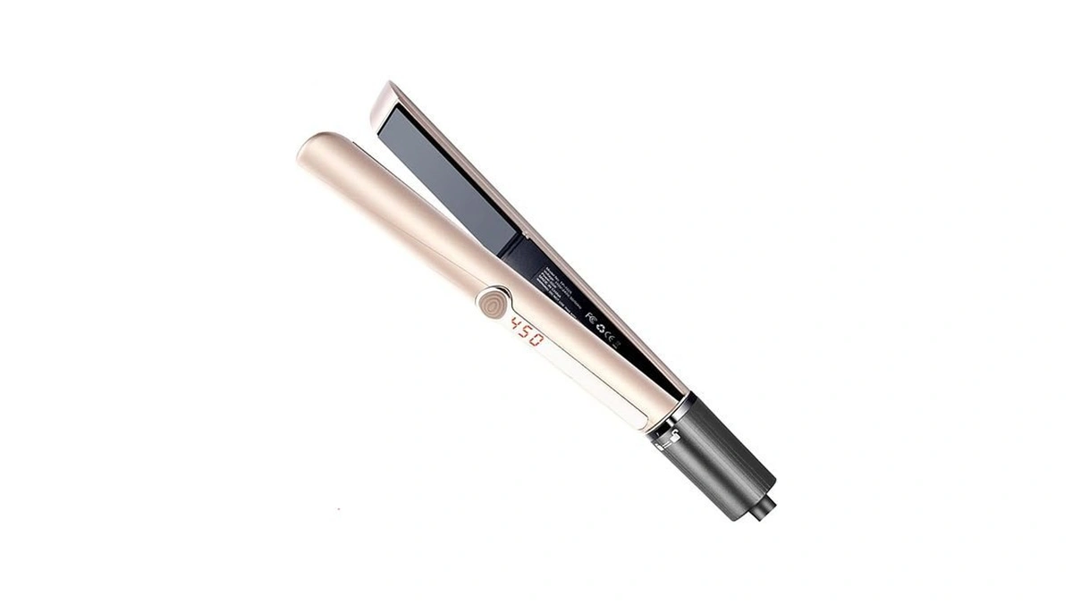Hair Straightener Flat Iron, 2 In 1 Professional Hair Straightener