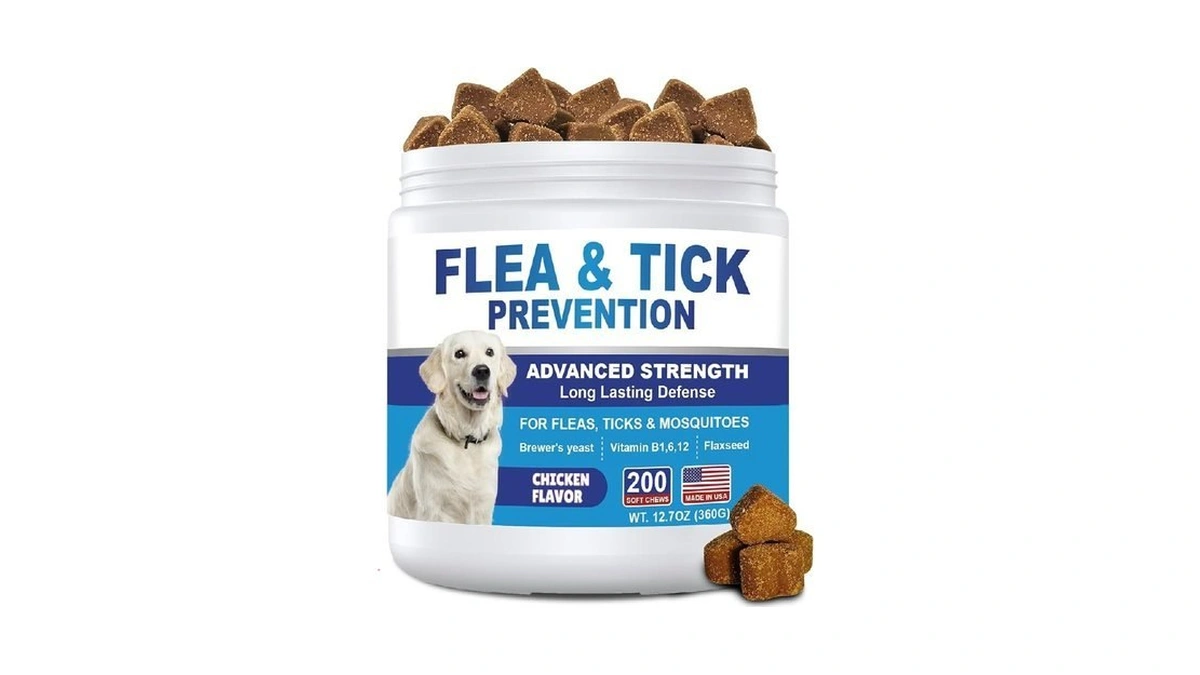 Flea And Tick Prevention For Dogs Chewables 200ct - Flea