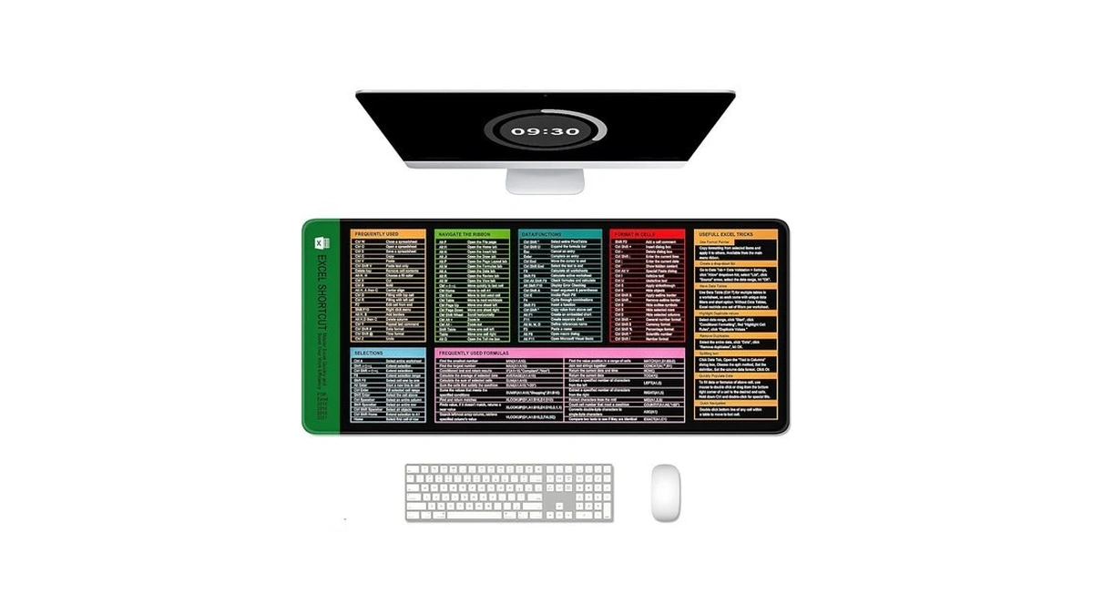 Auhoahsil Large Mouse Pad, Xl Gaming Mousepad, Desk Mat For