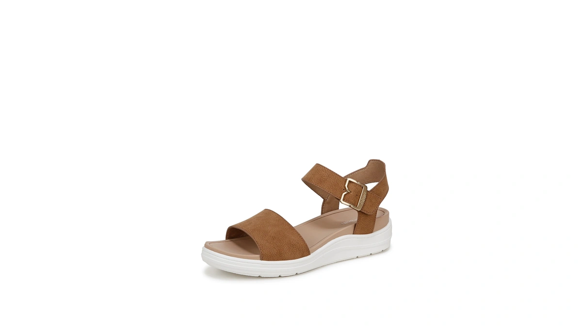 Scholl Shoes Womens Time Sky Sandal Honey Bro...