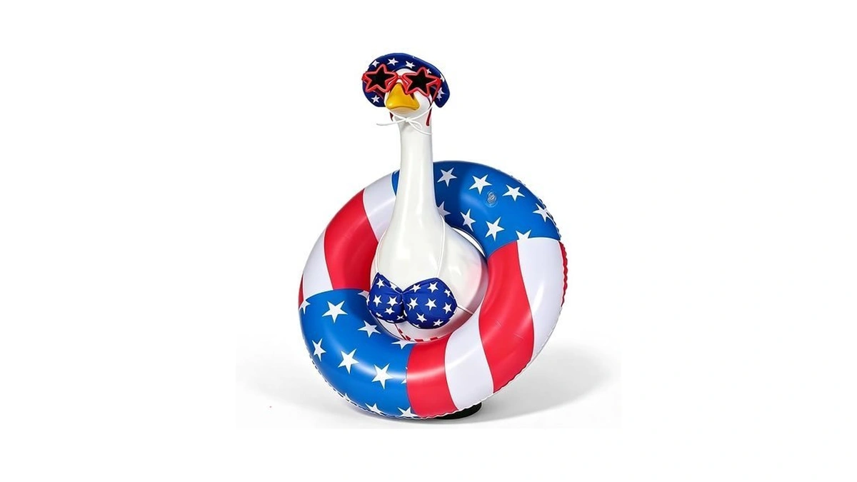 Bikini Porch Goose Outfits Fits 23" Goose Statue Summer Porch
