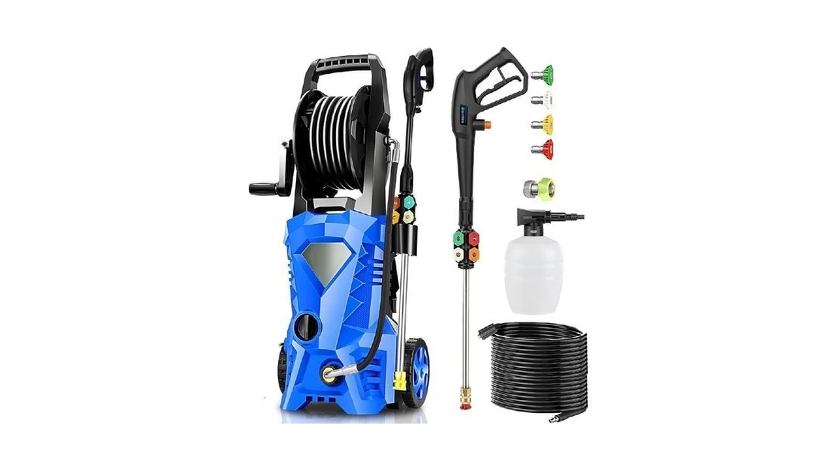 Imdot Electric Pressure Washer 5000 Psi 2.8 Gpm High Power