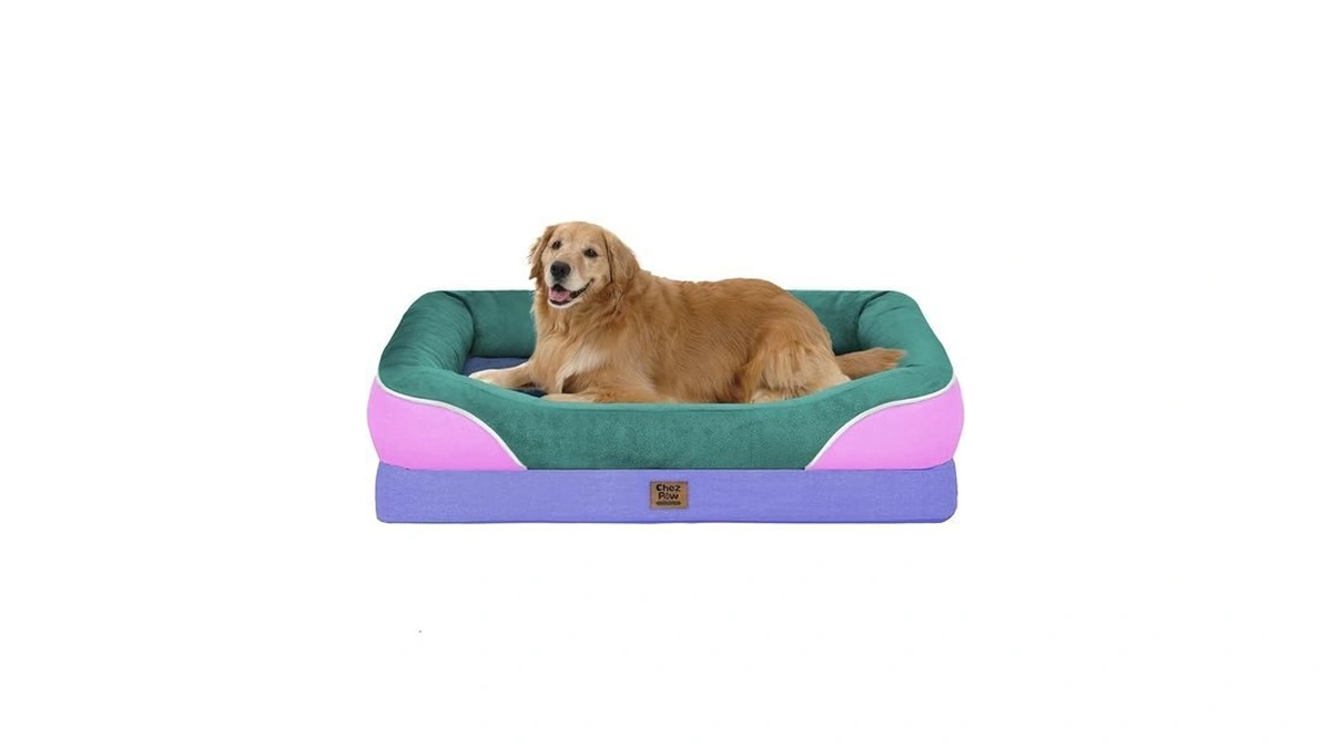 Chez Paw Waterproof Orthopedic Xl Dog Bed For Large And