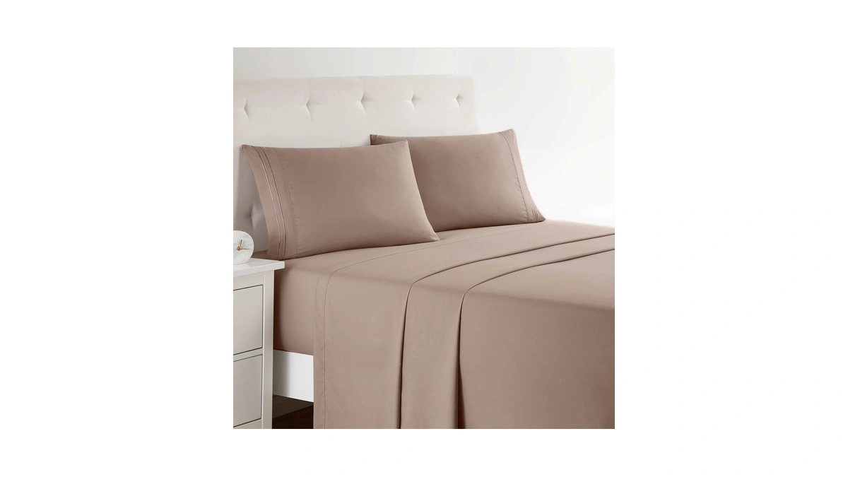Clara Clark Bed Sheets, Premier 1800 Series 4 Piece Bed