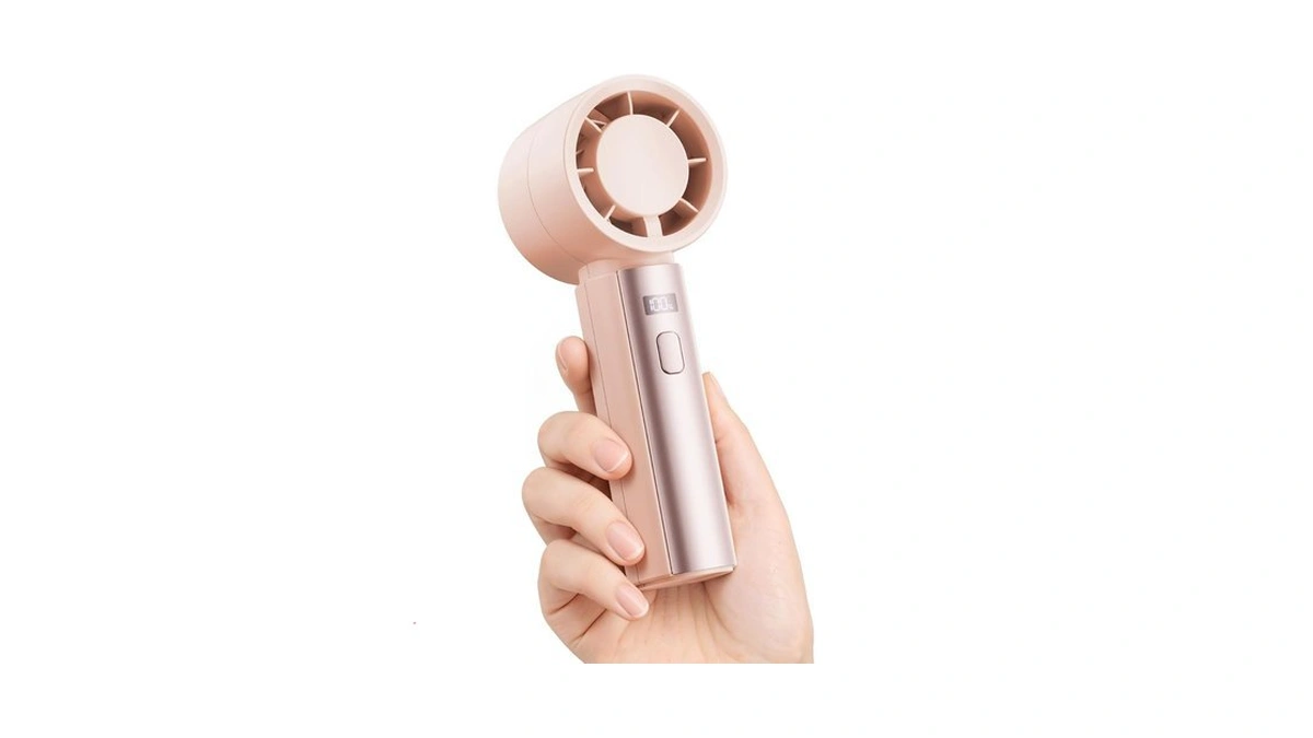 Gaiatop Small Handheld Personal Fan, Powerful High Speed Turbo Cooling,