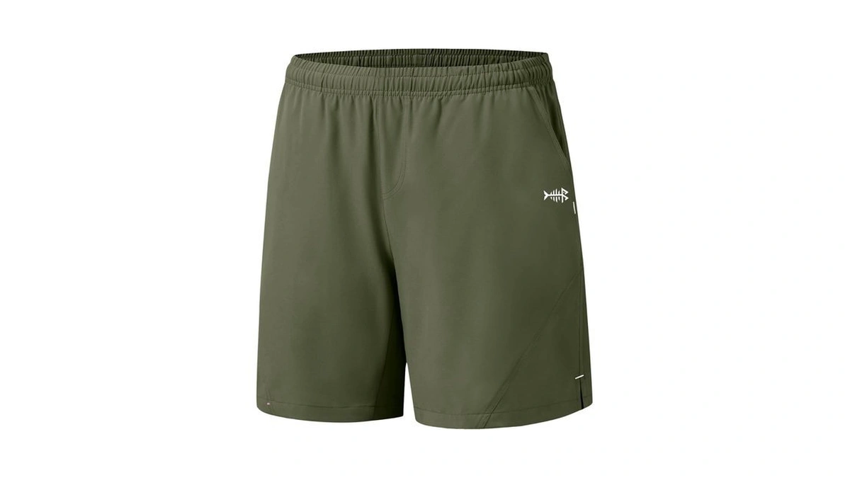 Bassdash Men’s 7” Fishing Shorts Upf 50+ Lightweight Water Resistant