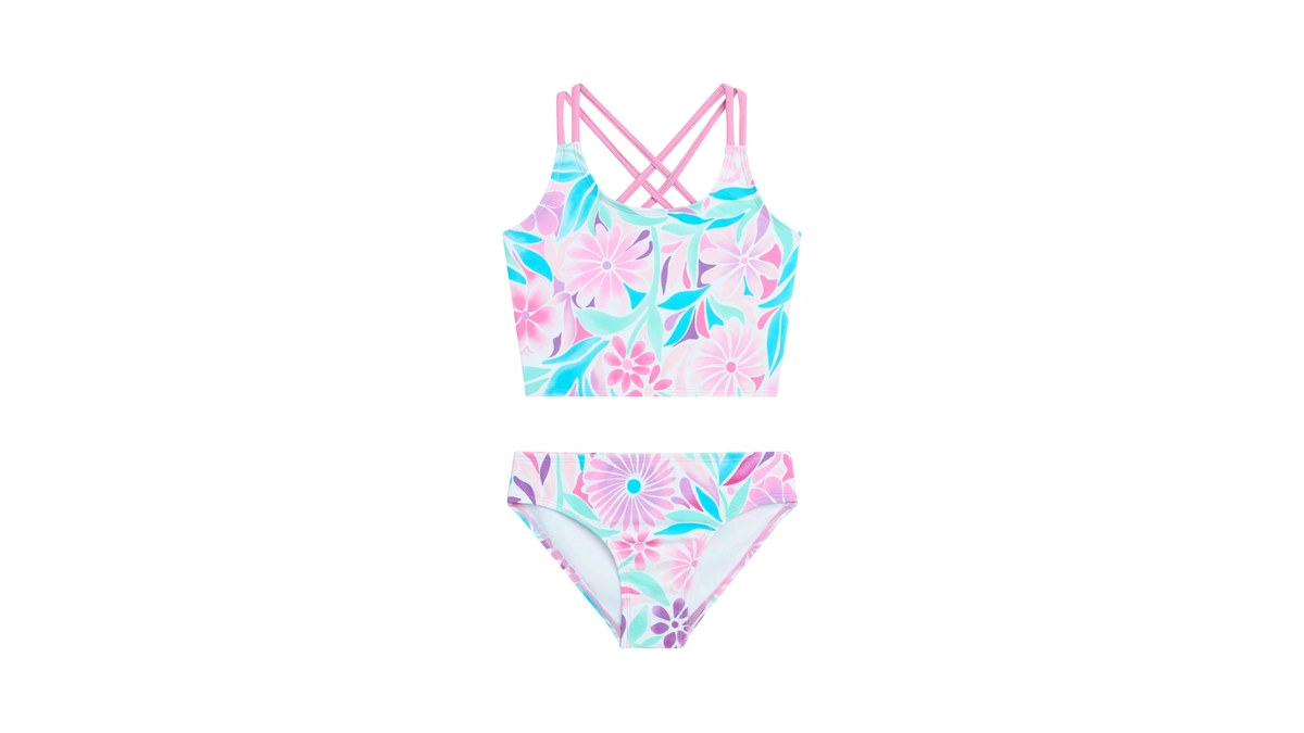 Crystal Criss-cross Tankini