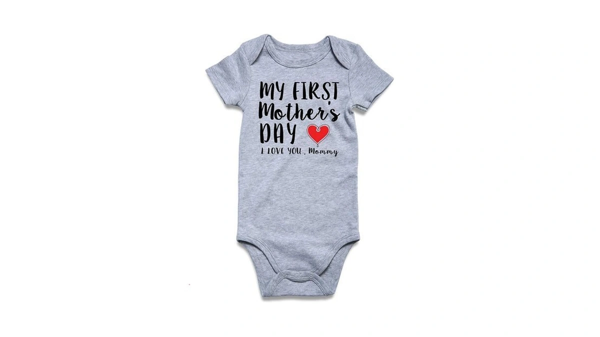 Amazon : Bfustyle My First Morther's Day I Love Y