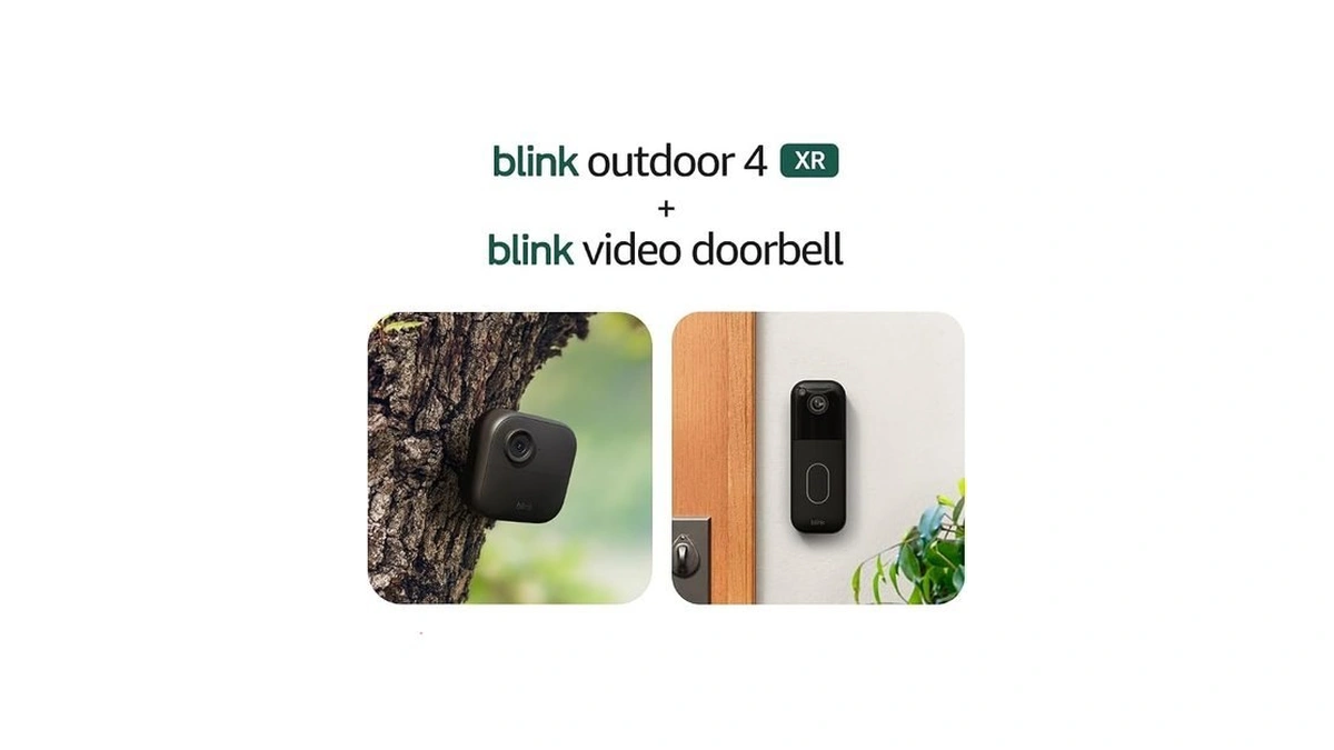 Blink Video Doorbell + Outdoor 4 Xr – Wireless Smart