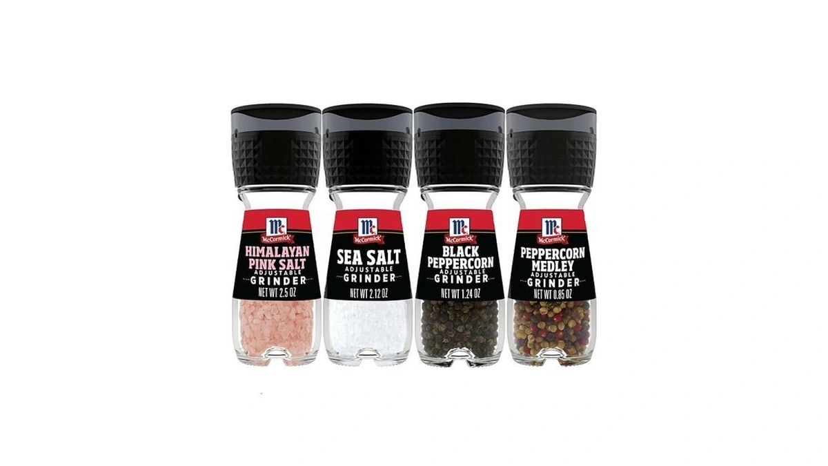 Mccormick Grinder Essentials Variety Pack, Non Gmo, Varieties Include Black