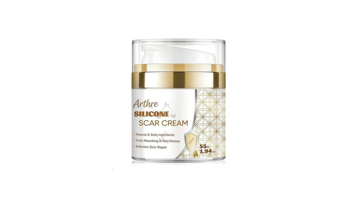 Advanced Silicone Scar Gel Cream, Professional Scar Removal Treatment For