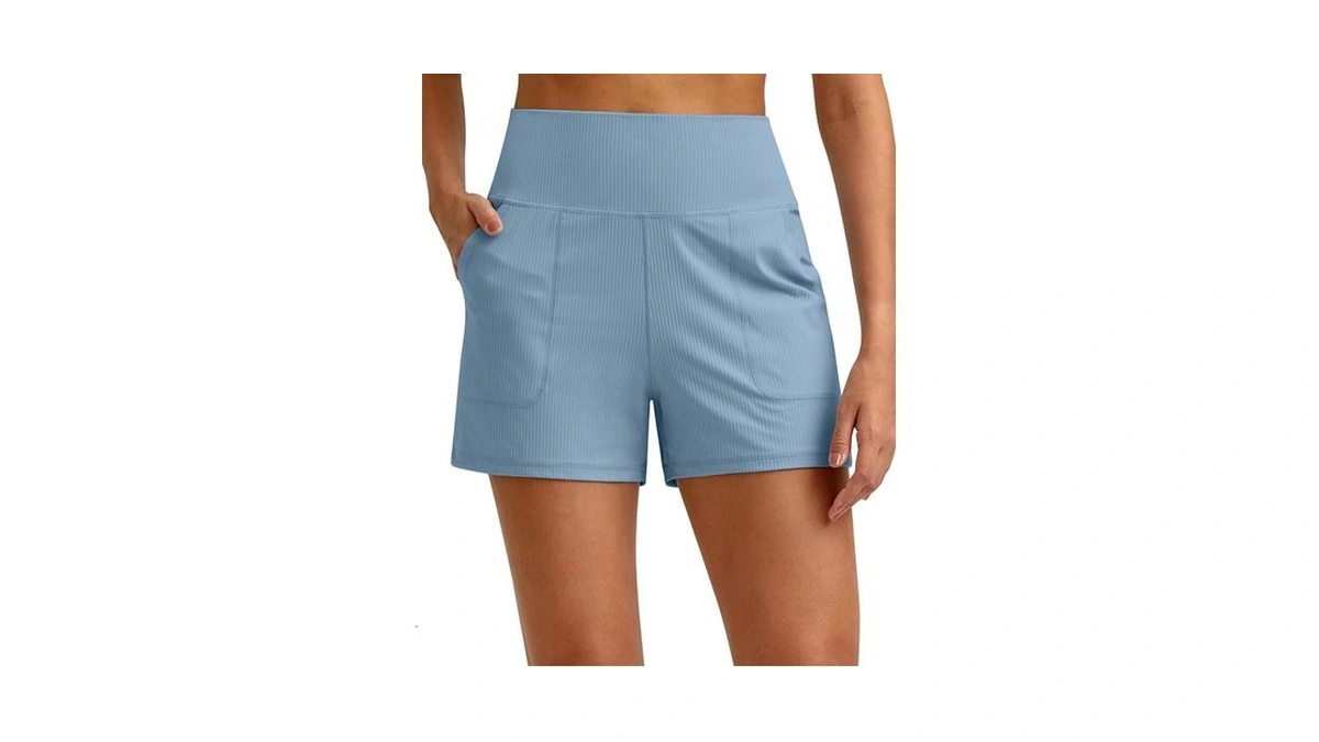 G4free Casual Shorts For Women Summer High Waisted Running Shorts