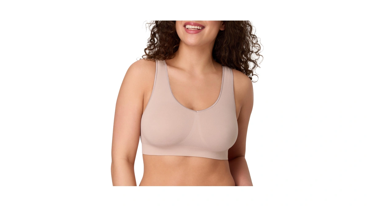 Bali Women's Wireless Bra, One Smooth U Seamless No-bulge Smoothing