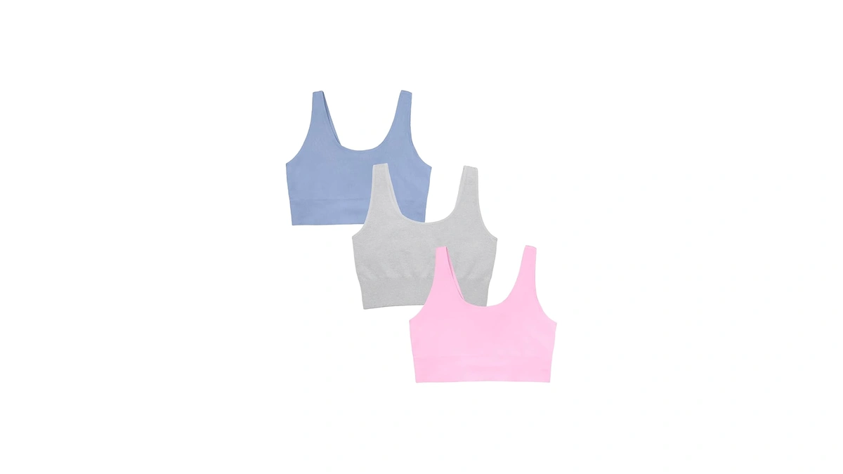 Fruit Of The Loom Women's 3-pack Seamless Full-coverage Back Smoothing