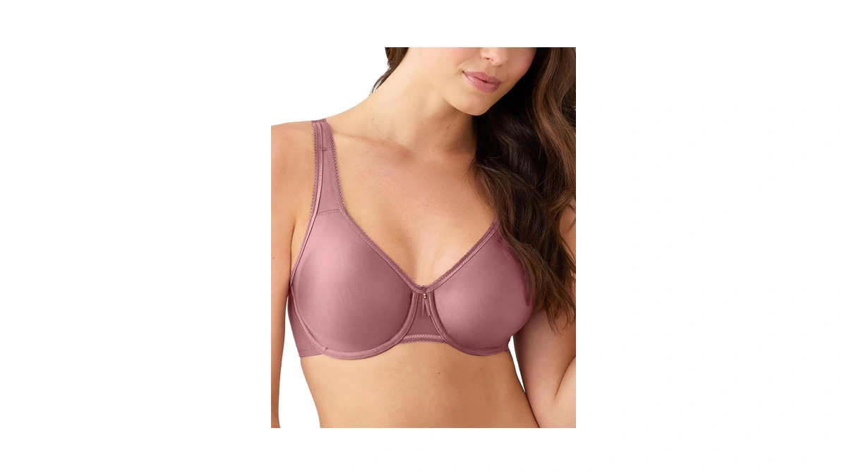 Wacoal Women's Basic Beauty Full Figure Underwire Bra 855192 Rose