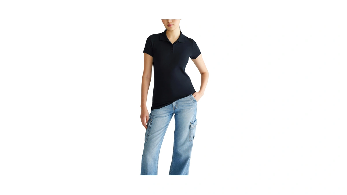 Aeropostale Women's Aero Uniform Polo Short Sleeve