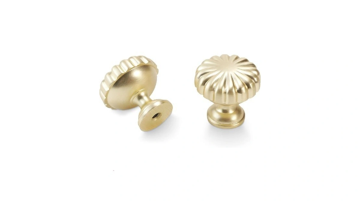 Bukobyhe 10 Pack Kitchen Cabinet Handles Brushed Gold Cabinet Knobs