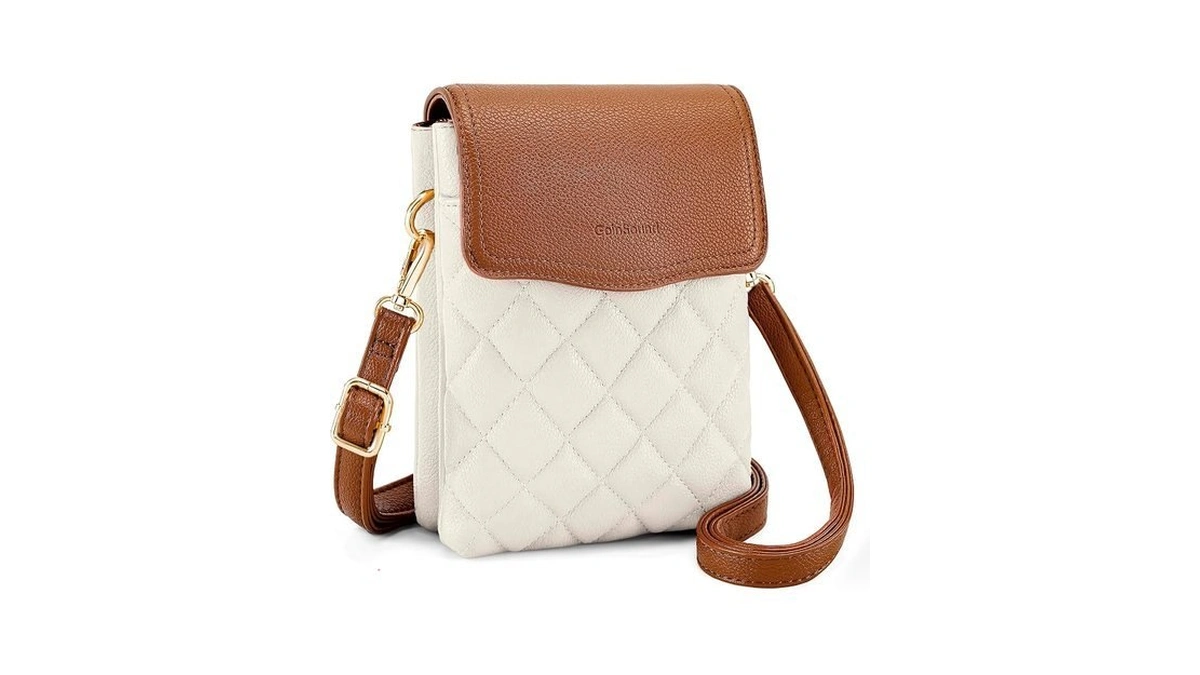 Goinsound Rfid Small Crossbody Purses For Women Quilted Cell Phone