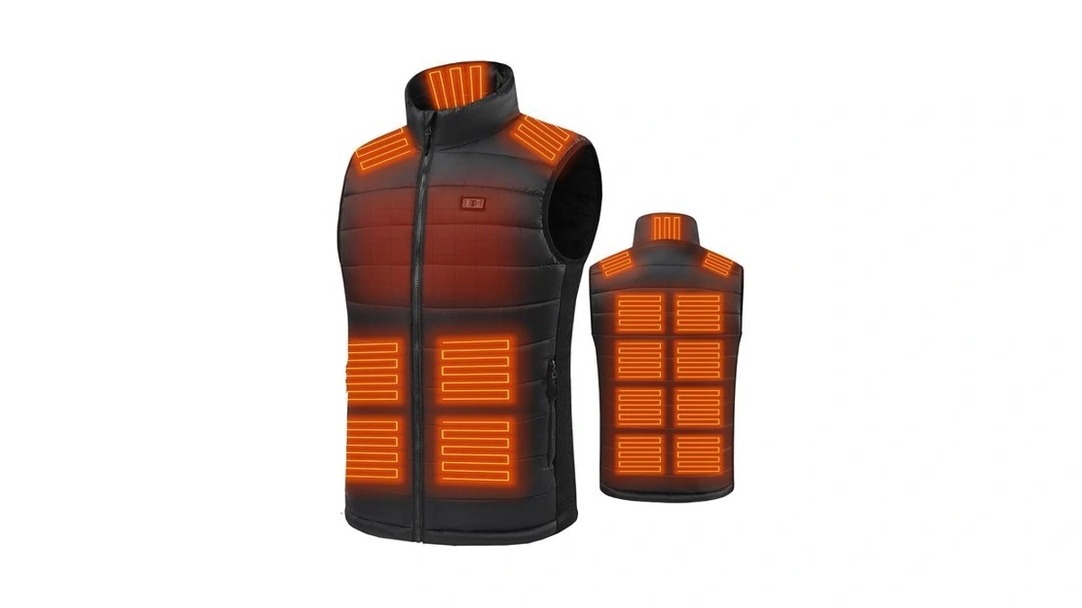Ventrollo Men's Heated Vest With Battery Pack Included, Light Weight