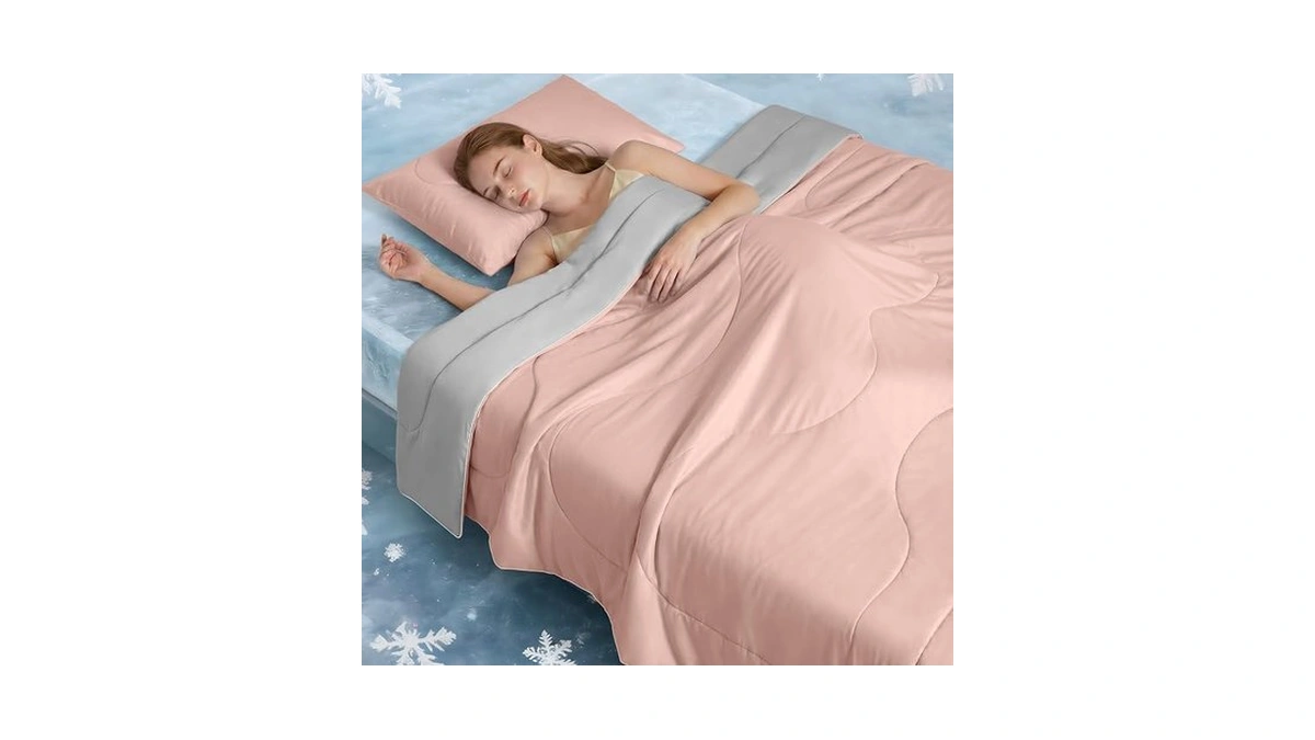 Yosdur Cooling Comforter Queen Size For Hot Sleepers,double-sided Cooling Blanket