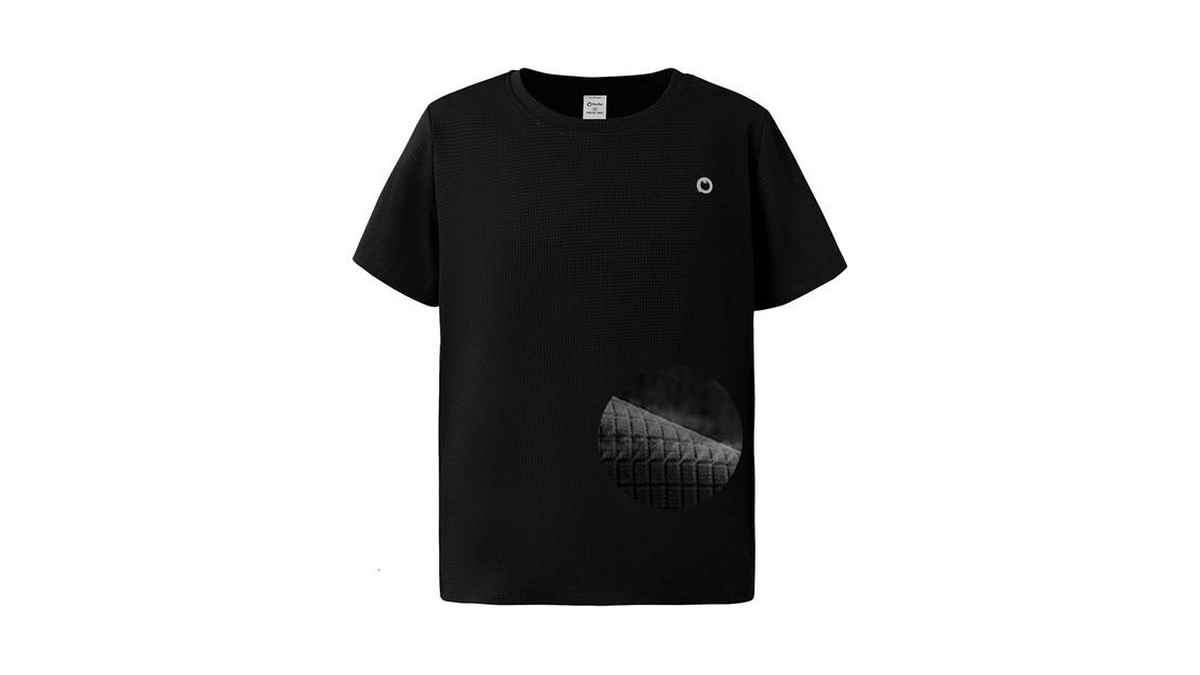 Patpat Boys Athletic Shirts, Short Sleeve Performance Tee For Kids