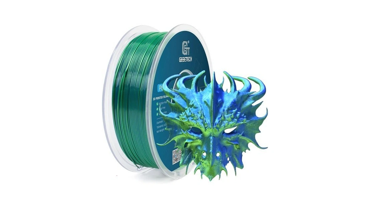 Geeetech Silk Pla 3d Printer Filament 1.75mm, Silk Dual Color