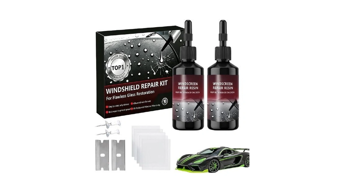 Bighero Windshield Chip Repair Kit – Fix Cracks & Chips