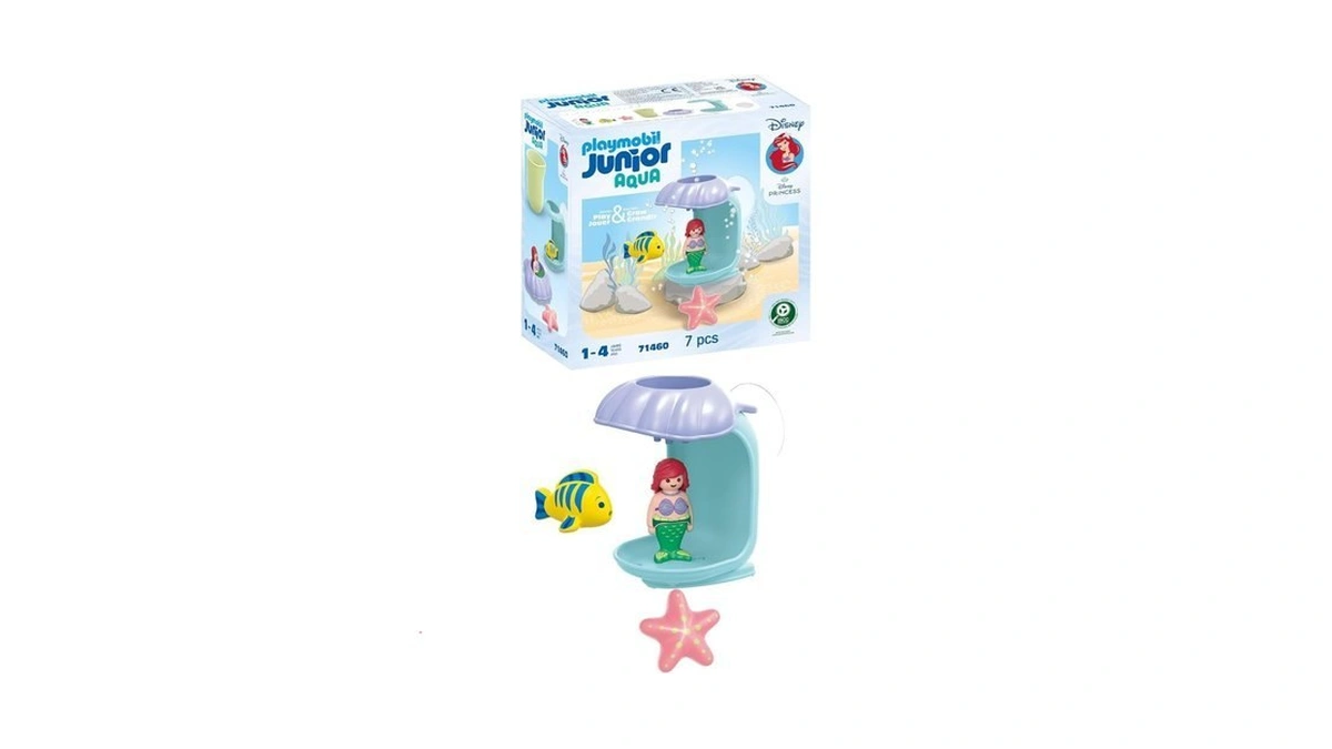 Playmobil Junior & Disney: Ariel's Shell Shower