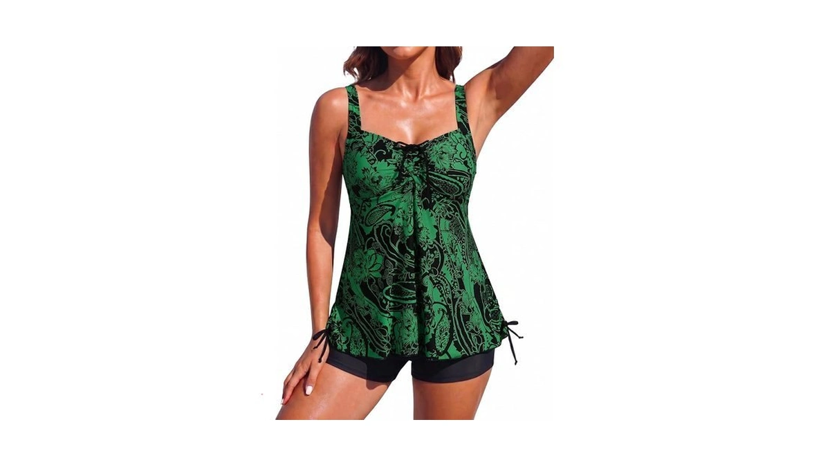 Hilor 2 Piece Swimsuits For Women Plus Size Bathing Suits