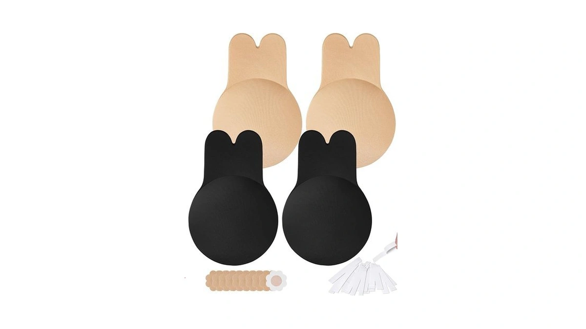 Sticky Bra For Women,rabbit Ear Lift Up Adhesive Bras,backless Strapless