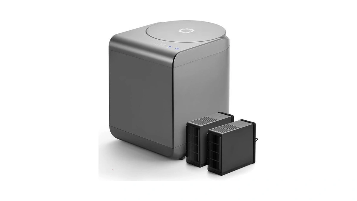 Airthereal Revive Electric Kitchen Composter, Sharksden Tri-blade, Turn Food Waste