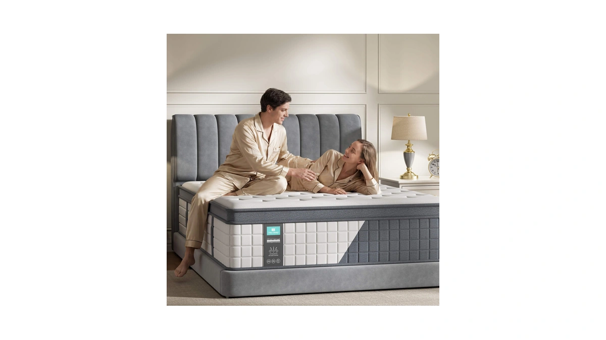 Heysleep King Mattress 14 Inch, (2026 Upgraded) Luxury Hybrid Mattress