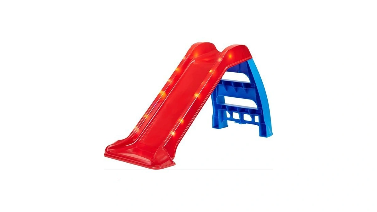 Little Tikes Light-up First Slide For Kids Indoors/outdoors , Red